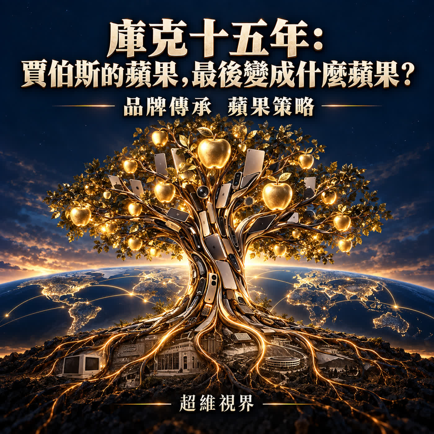 庫克十五年:賈伯斯的蘋果,最後變成什麼蘋果?
