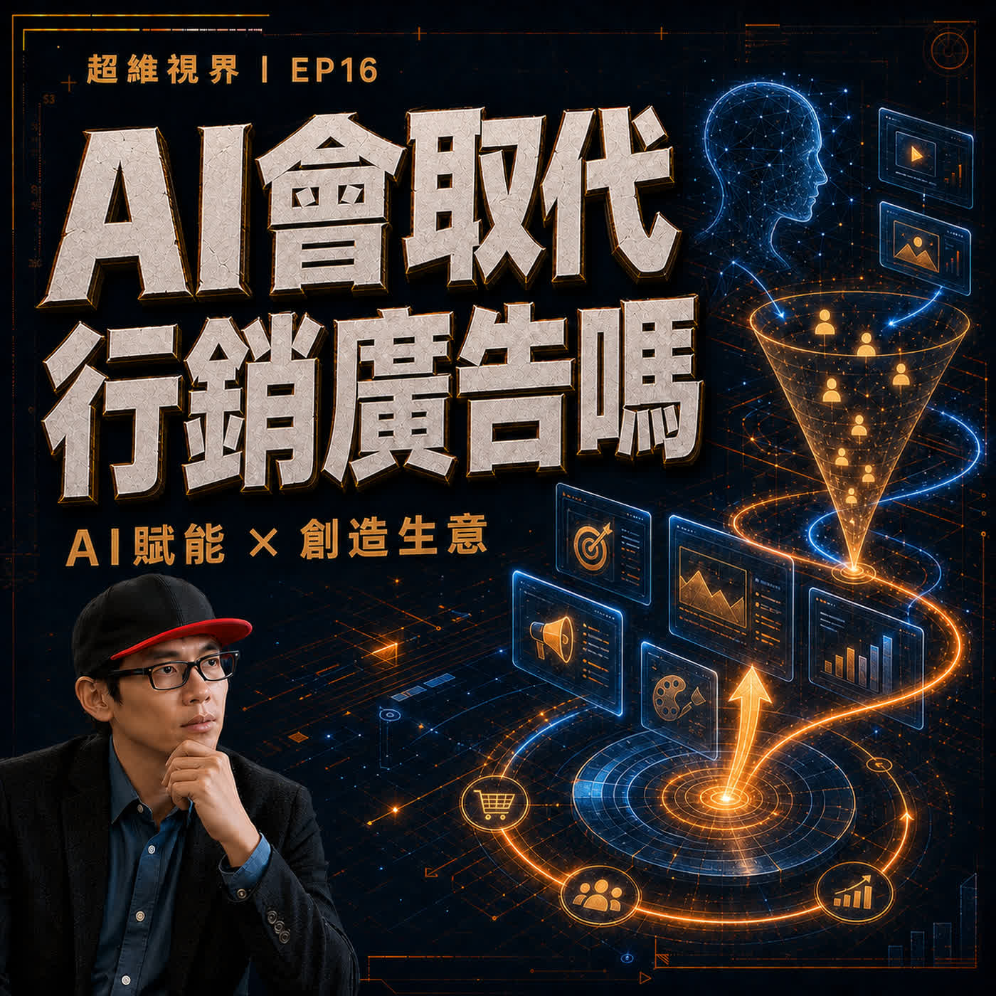 EP16 AI 會取代整個行銷與廣告嗎？能帶生意的創意與策略，才不會被取代
