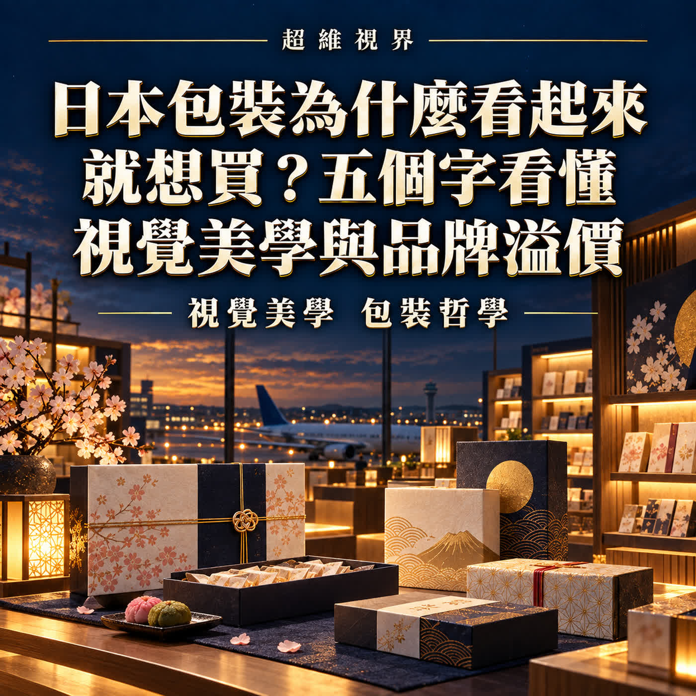 日本包裝為什麼看起來就想買?五個字看懂視覺美學與品牌溢價