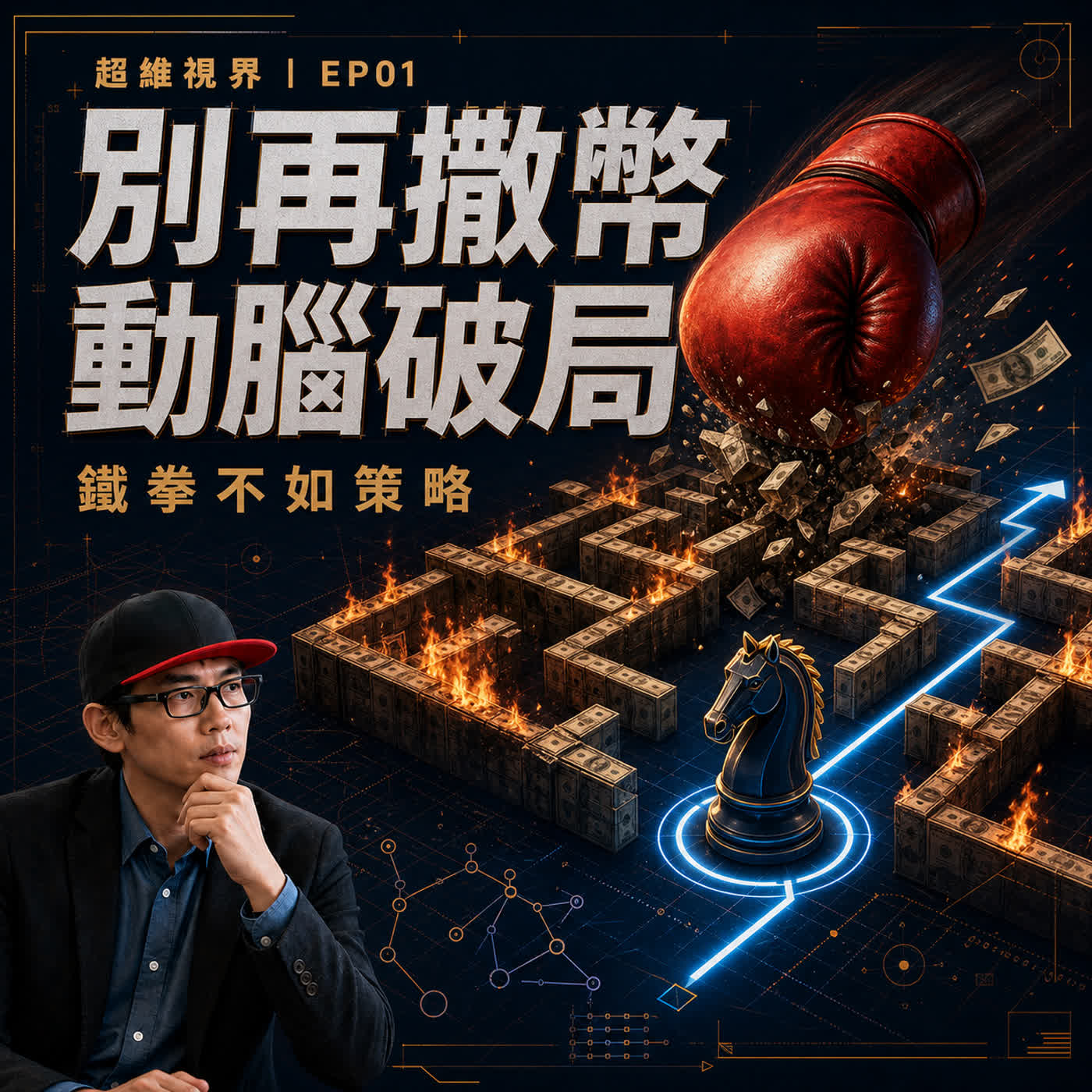 EP01 不揮超派鐵拳，我們動腦！扶龍王超哥帶你跳脫「無腦撒幣」的商業死局