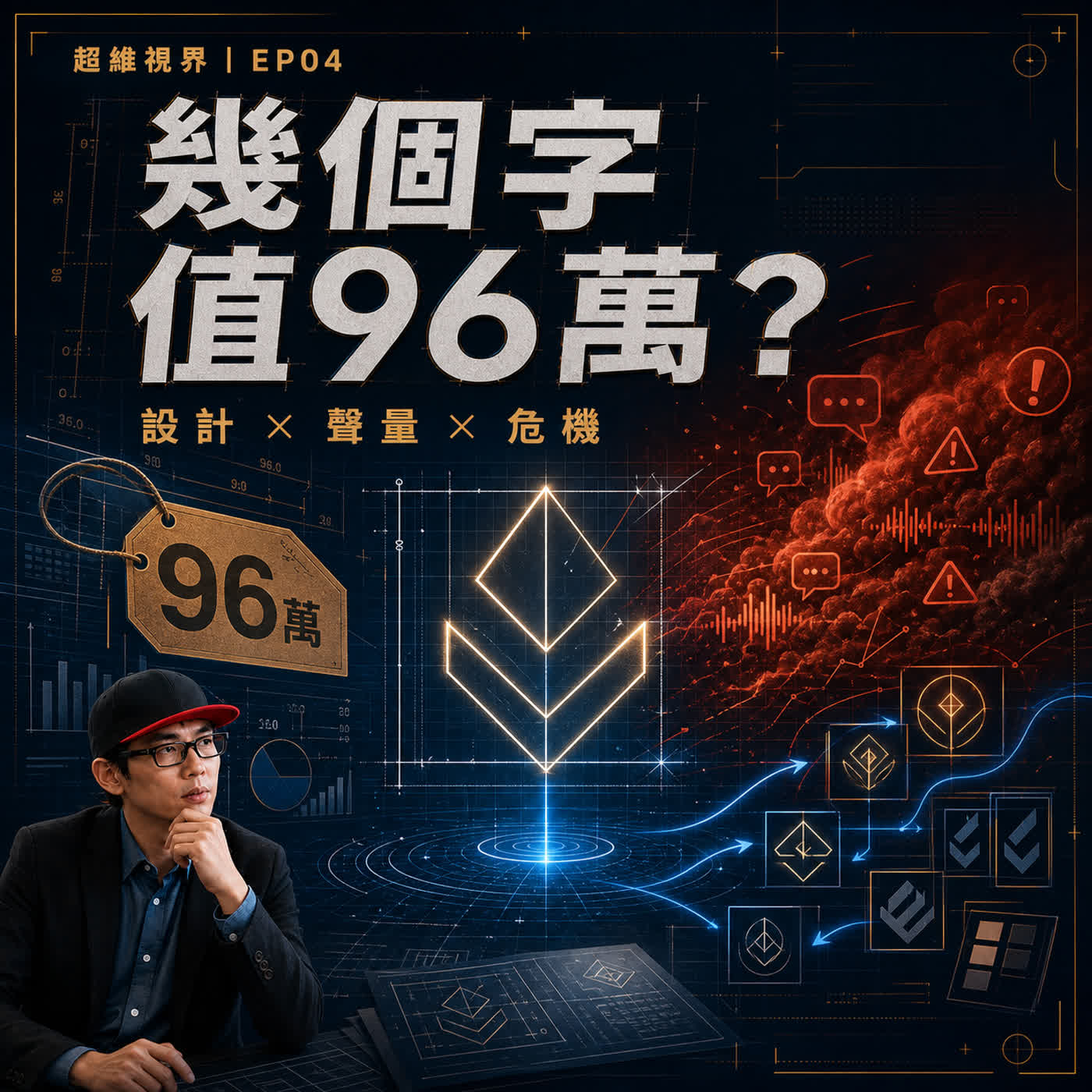 EP04  幾個字憑什麼要 96 萬？從台電 Logo 爭議，一次看懂設計、聲量、危機與策略行銷的重要性