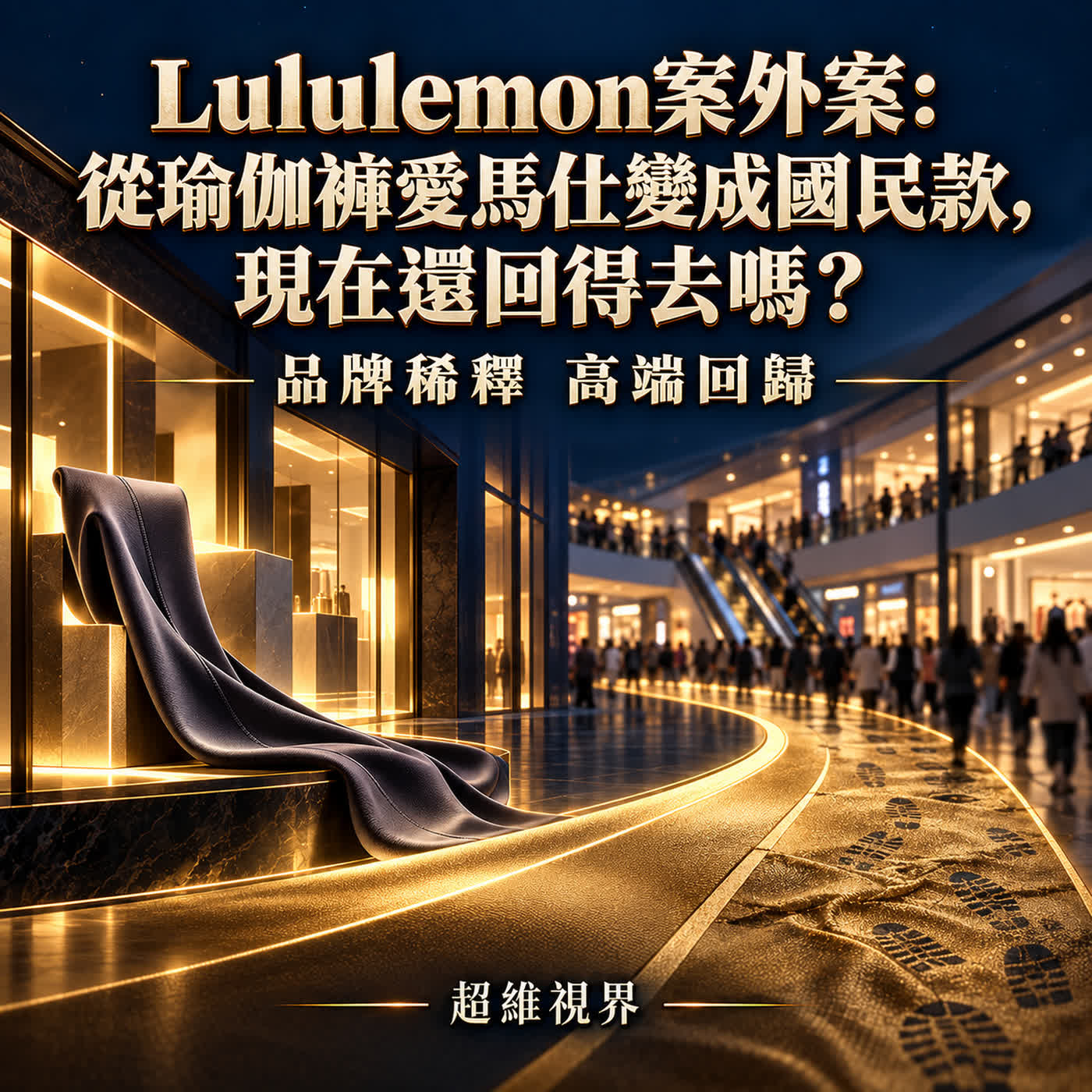 Lululemon 案外案:從瑜伽褲愛馬仕變成國民款,現在還回得去嗎?
