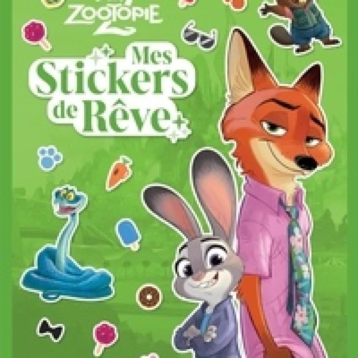 {téléchargement} Mes stickers de rêve Zootopie 2