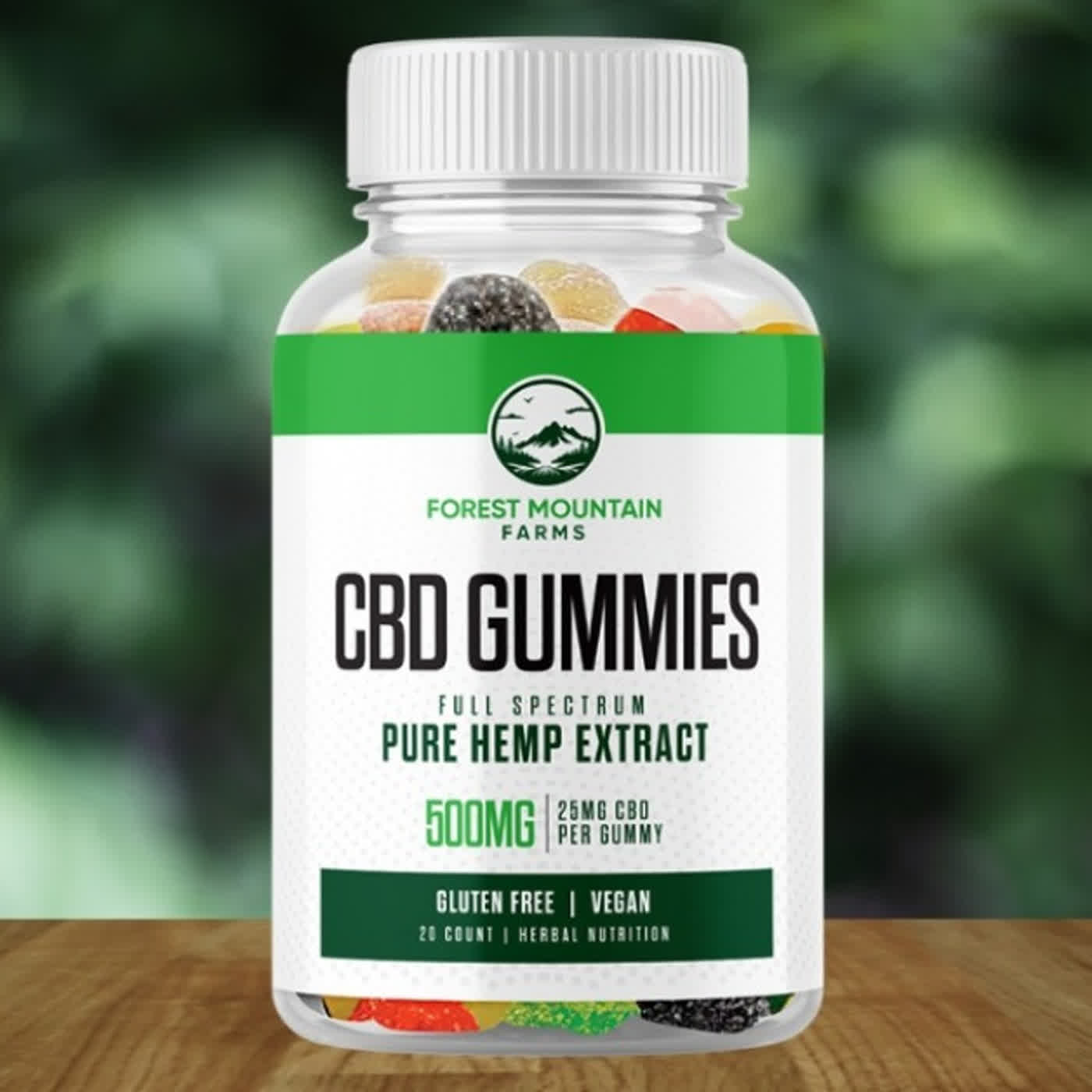 Forest Mountain Farms CBD Gummies Goodbye to Anxiety and Mental Stress!
