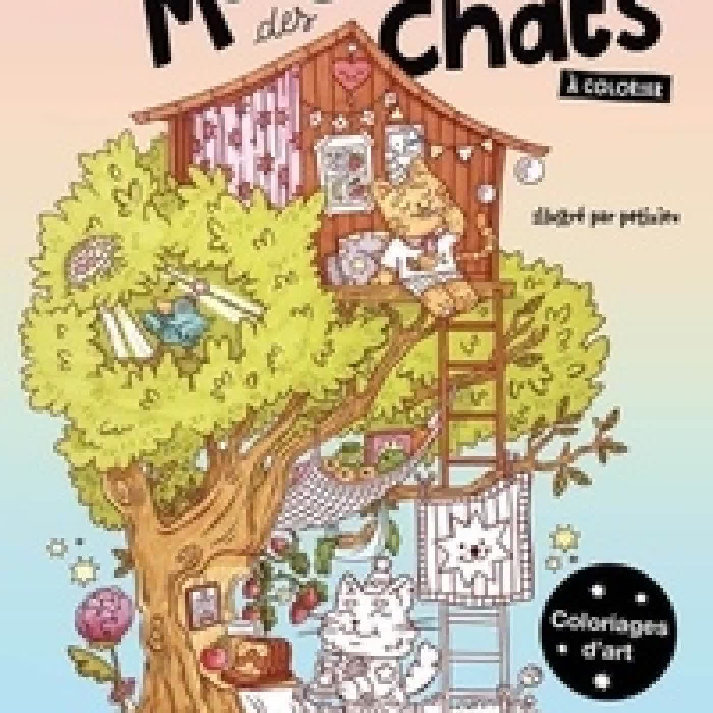 Lire en ligne : Les petites maisons des chats à colorier