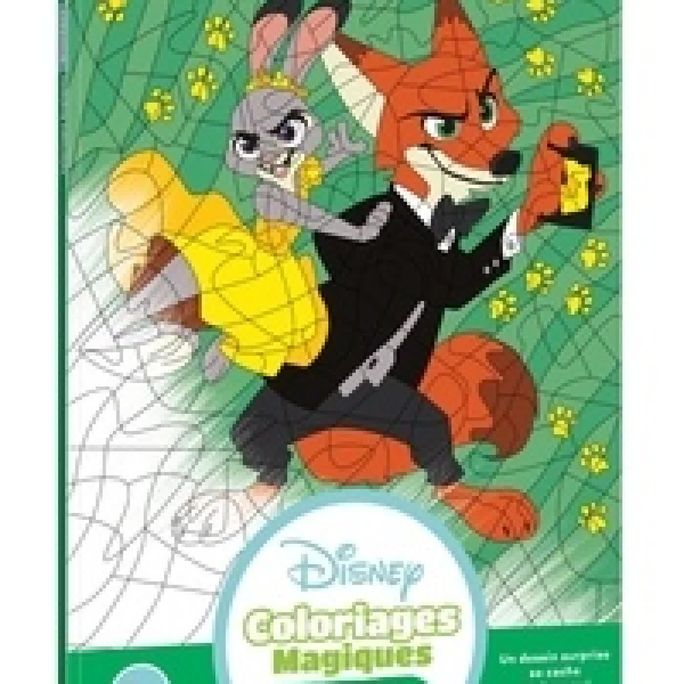 {téléchargement} Zootopie 2. Coloriages magiques mystères