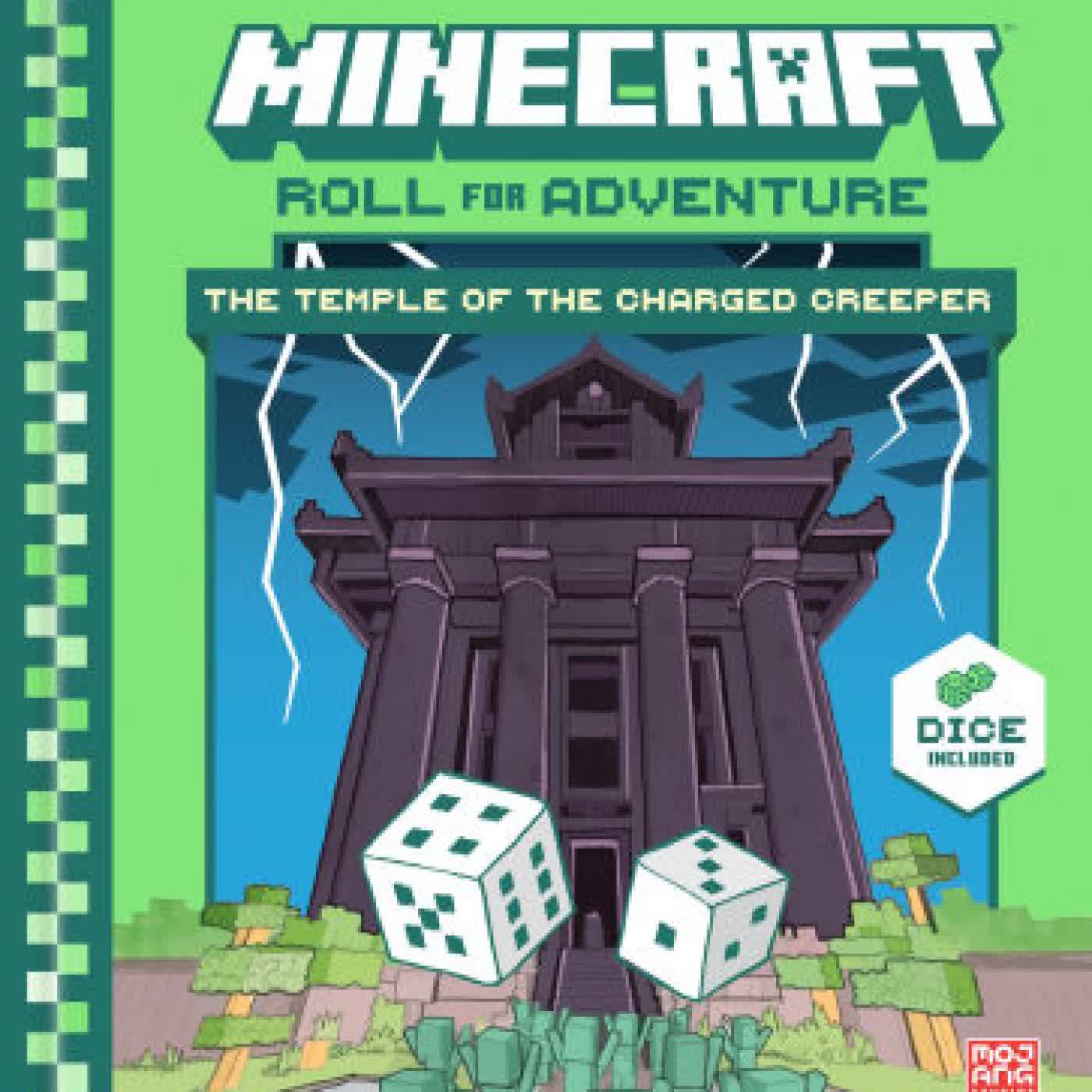 Minecraft: Roll for Adventure: The Temple of the Charged Creeper by Matt Forbeck, Marty Forbeck on Iphone New Format