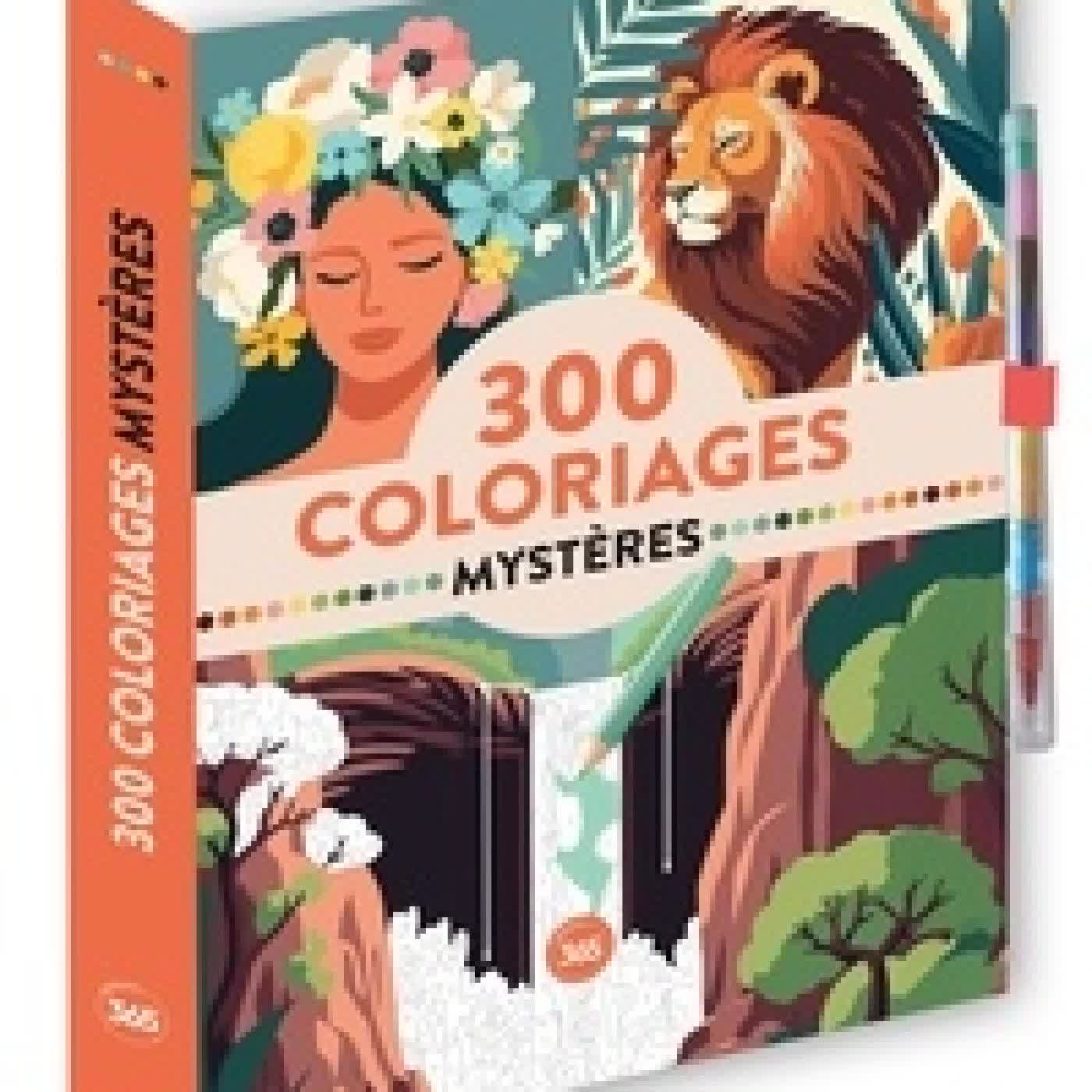 {téléchargement} 300 coloriages mystères. Avec 1 crayon multi-mines