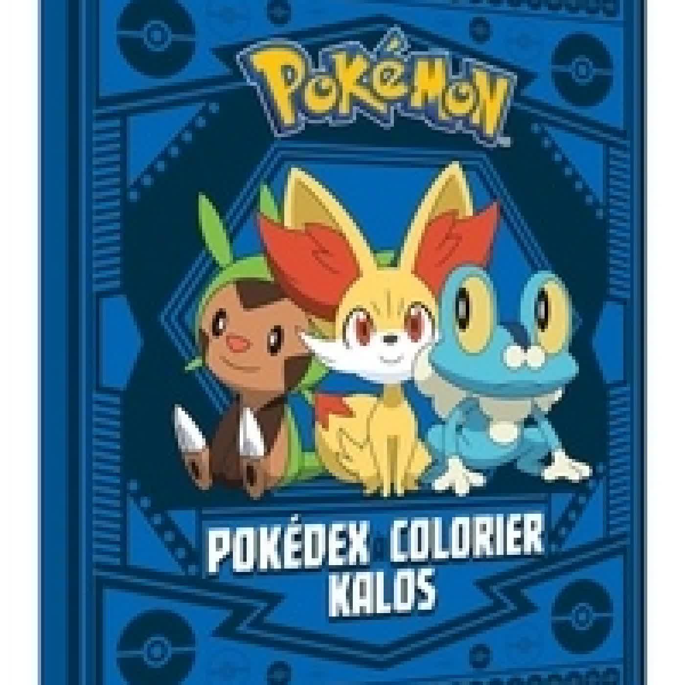 Lire en ligne : Pokédex à colorier Kalos