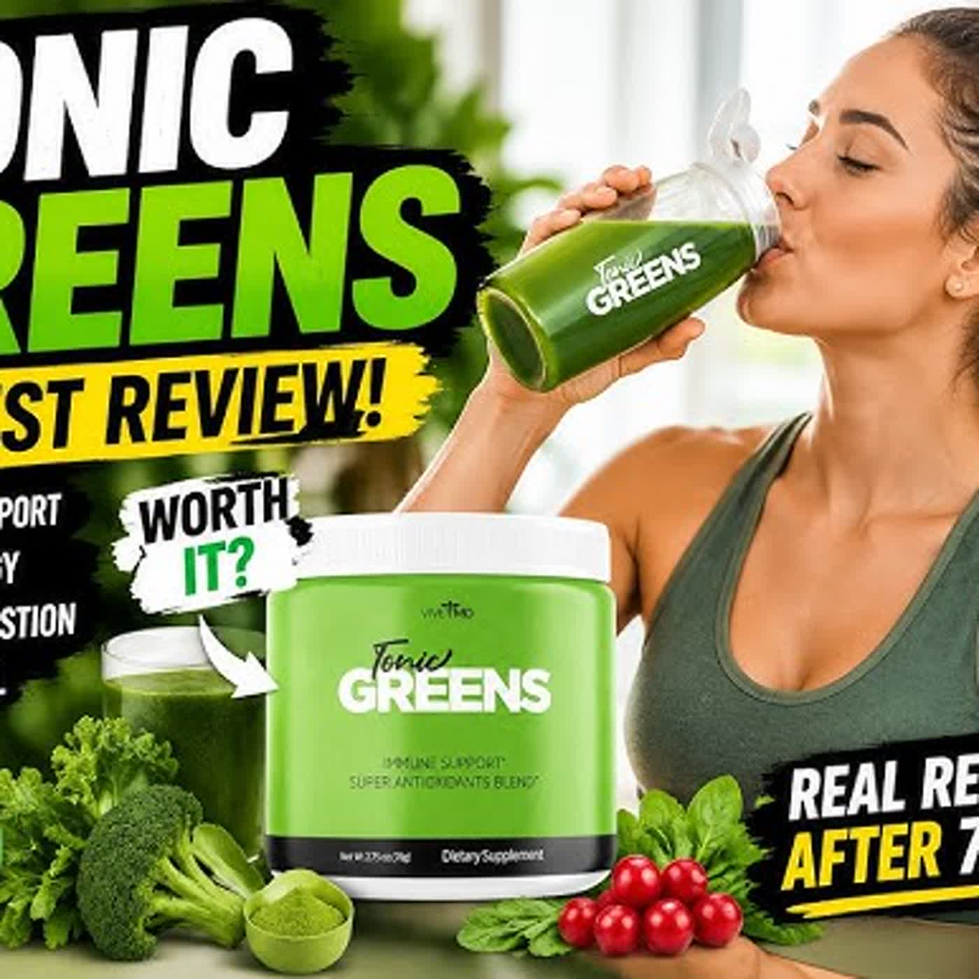 Tonic Greens Reviews 2026: (Scientifically Proven) My Honest Experience After Using It for 30 Days