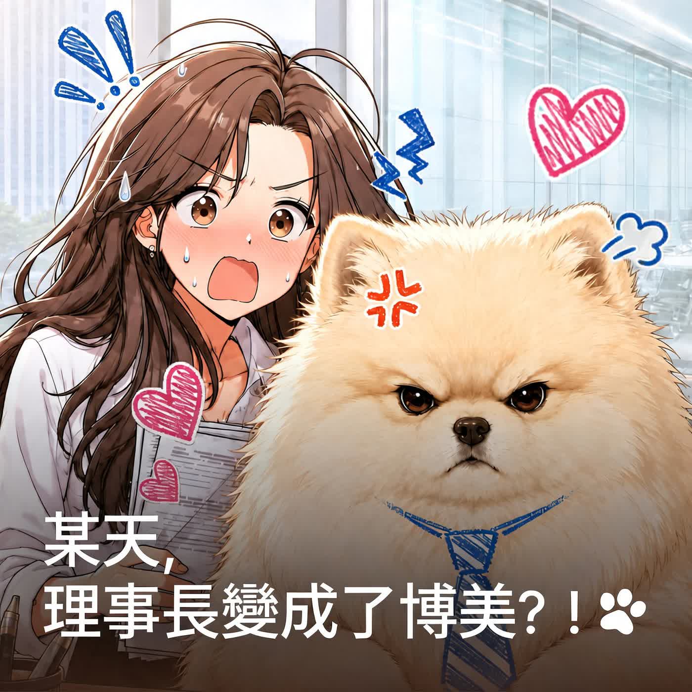 《某天，理事長變成了博美？！》第9集｜改過向善計畫 episode artwork