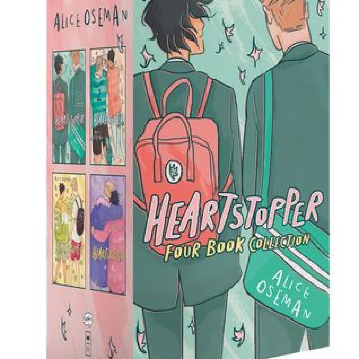 Heartstopper #1-4 Box Set by Alice Oseman on Iphone New Format
