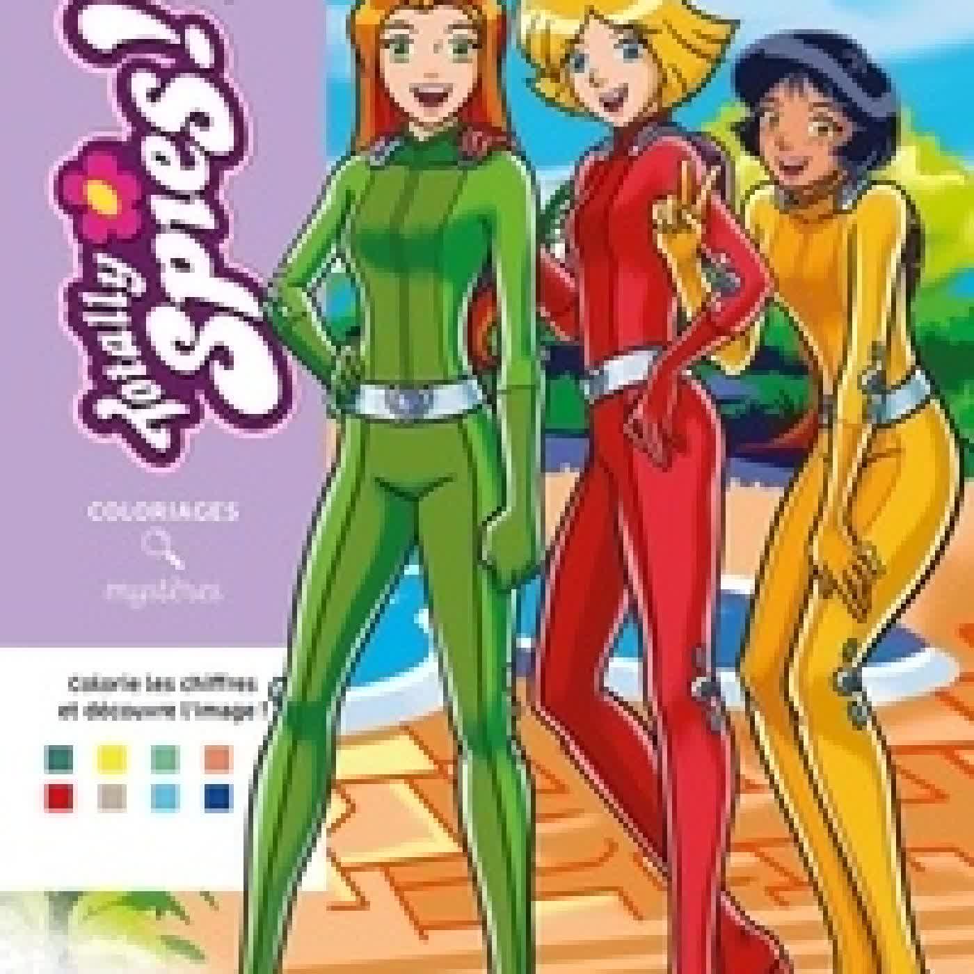 Télécharger Pdf Totally Spies. Coloriez les chiffres et découvrez l'image !