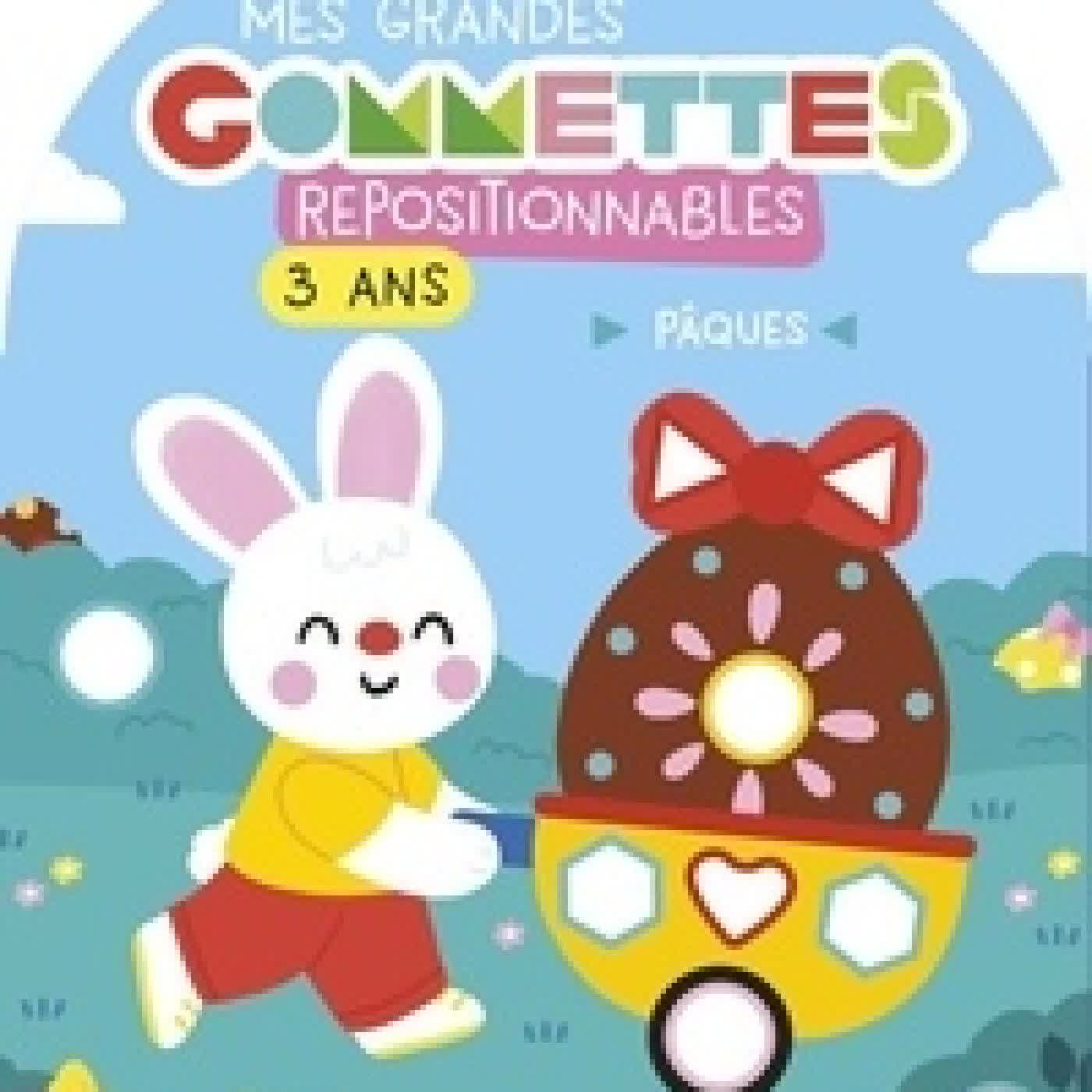 Lire en ligne : Mes grandes gommettes repositionnables Pâques