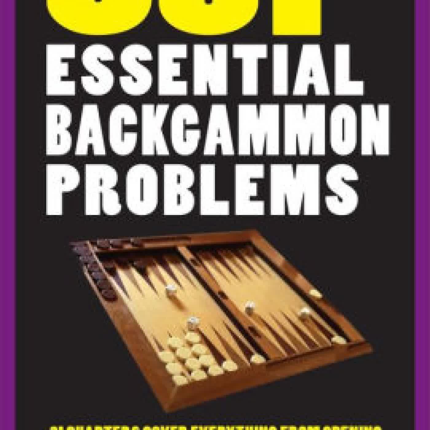 501 Essential Backgammon Problems by Bill Robertie on Iphone New Format