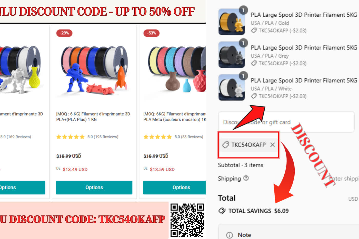 Sunlu discount code: TKC54OKAFP - Save upto 50% Off