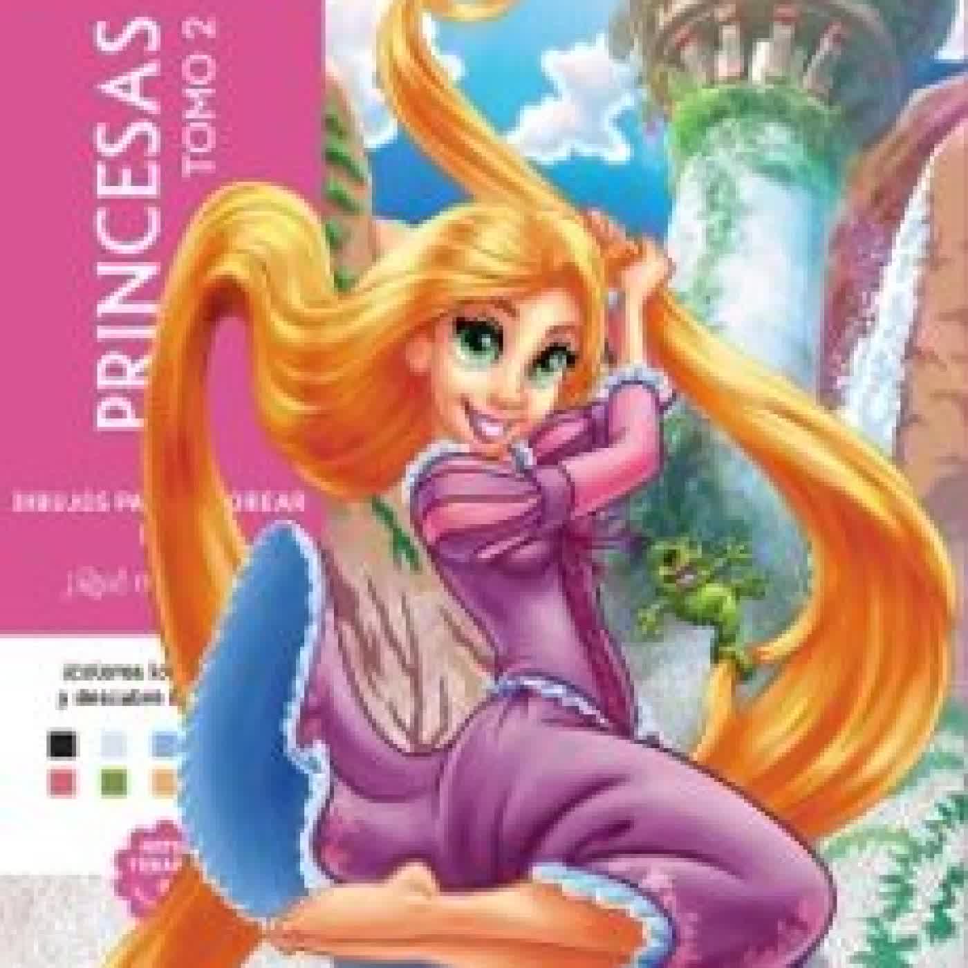 DIBUJOS PARA COLOREAR, ¡QUE MISTERIO! PRINCESAS TOMO 2 (ARTE-TERAPIA) Varios autores