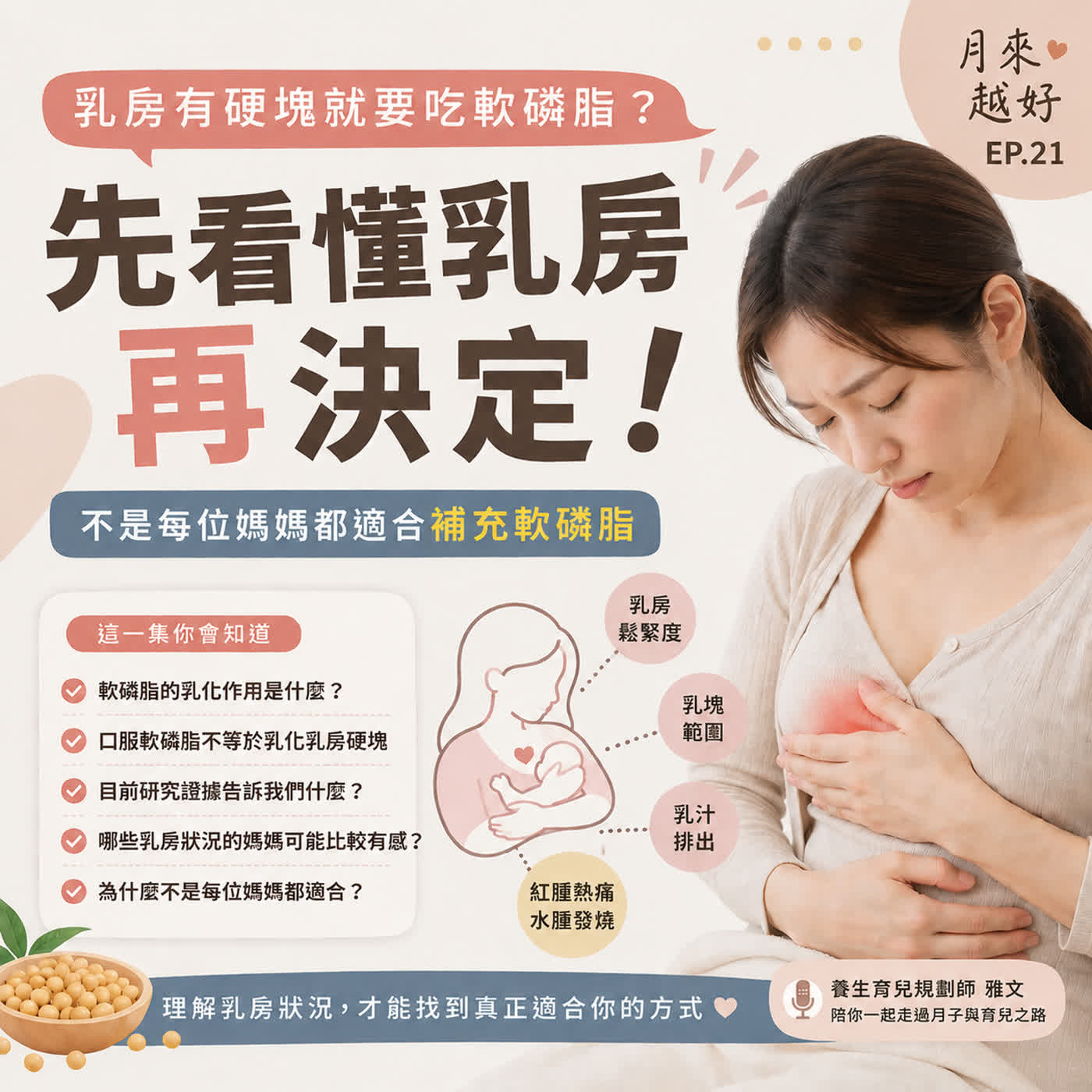 EP21  為什麼有人吃軟磷脂有效，有人卻越吃越塞？ episode artwork