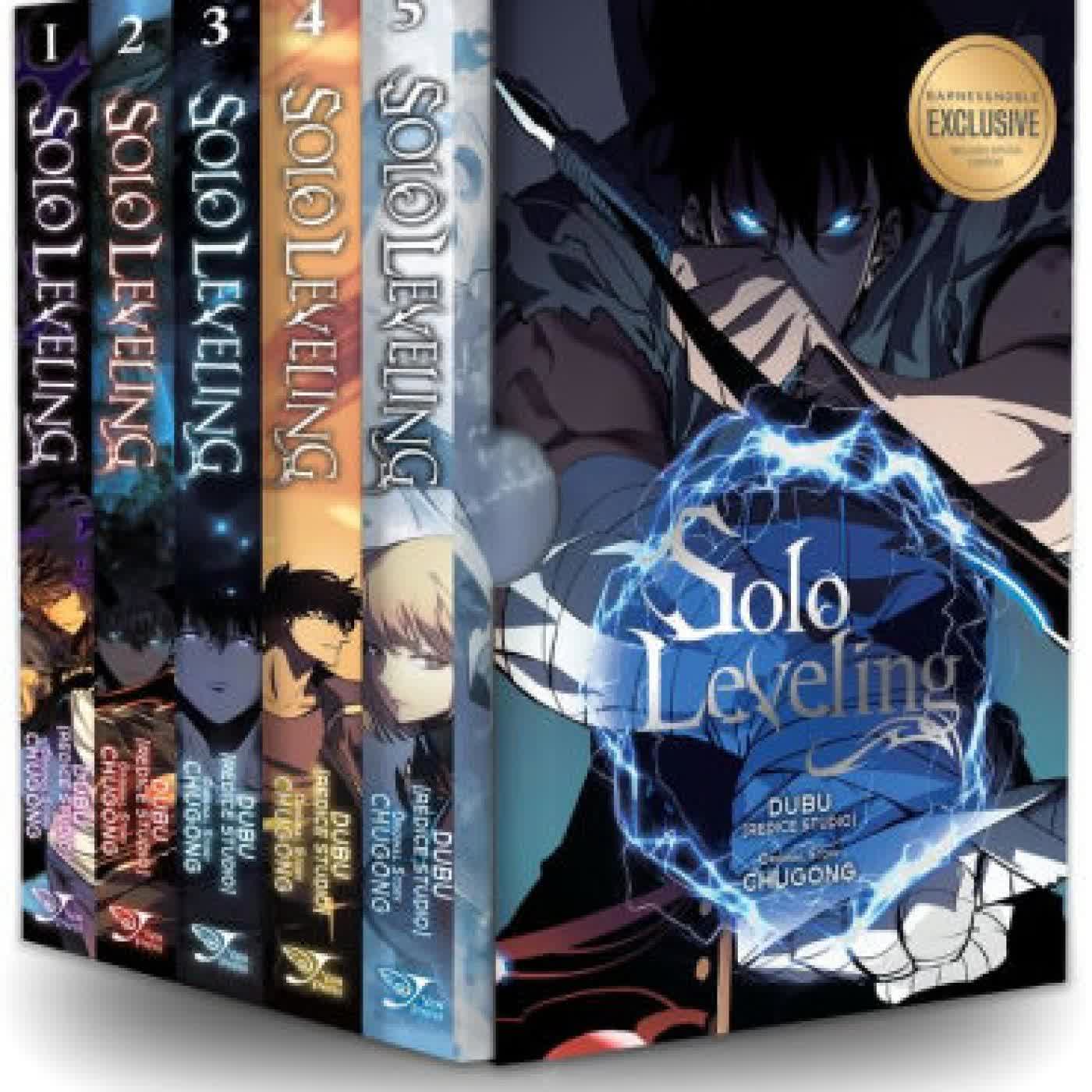 Solo Leveling Comic Box Set, Vol. 1-5 by Dubu, Chugong on Iphone New Format