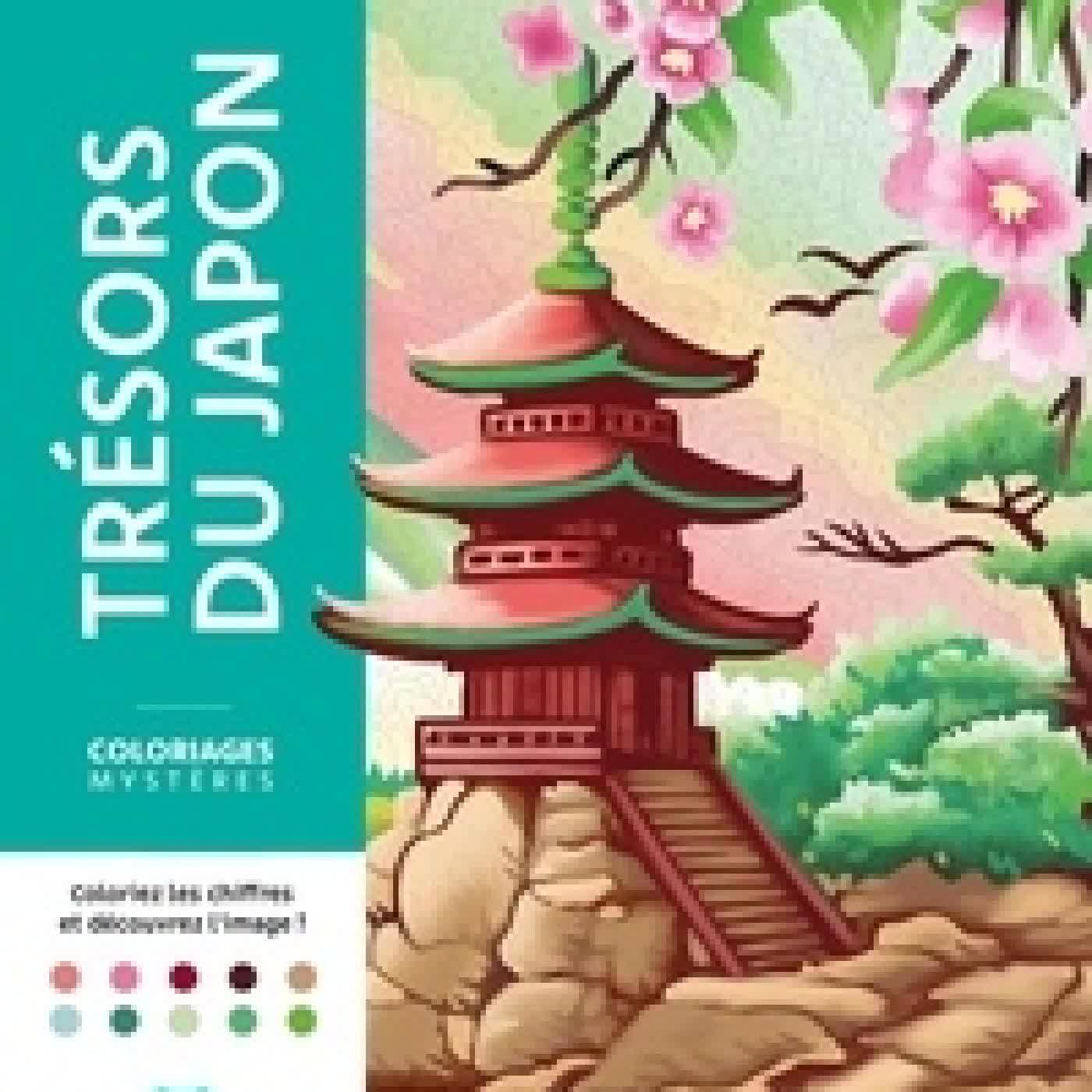 Télécharger Pdf Trésors du Japon. Coloriez les chiffres et découvrez l'image !