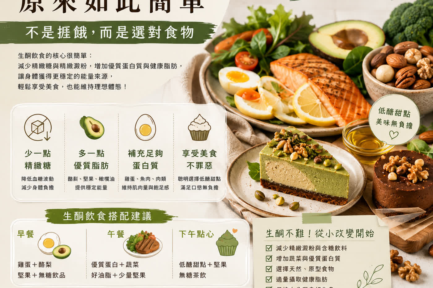 生酮飲食原來如此簡單