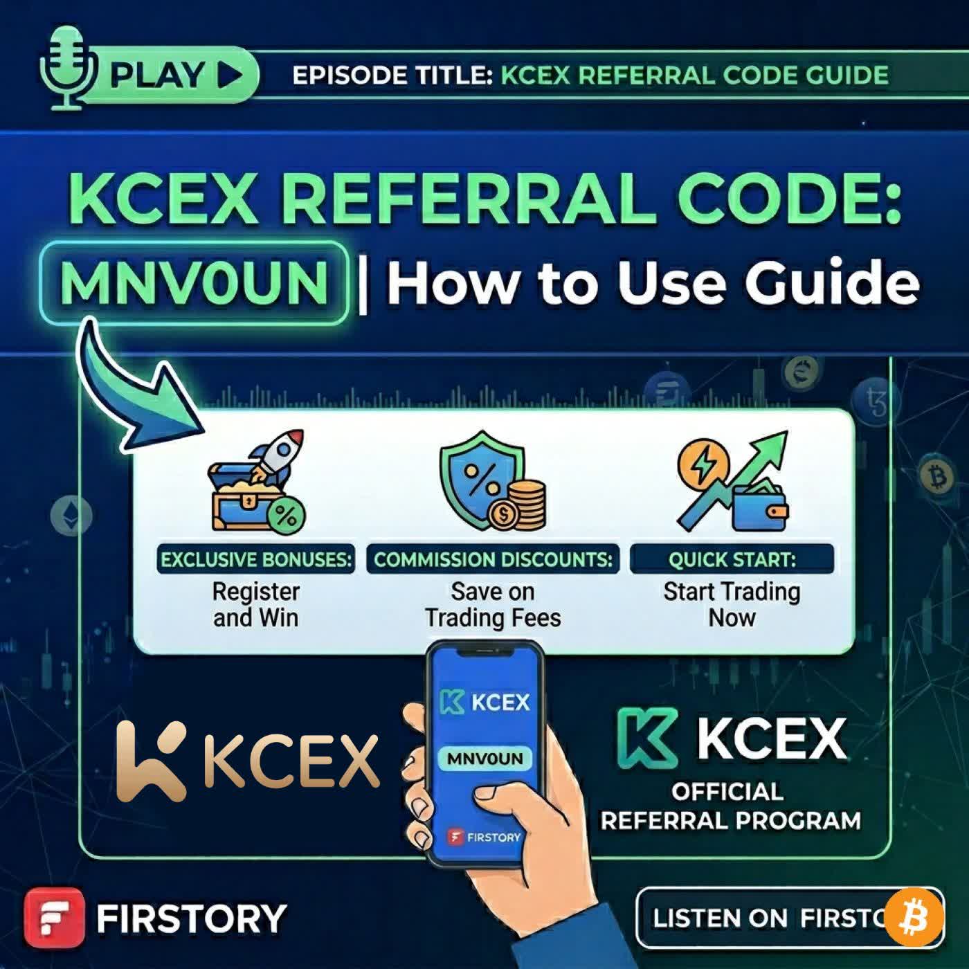 KCEX Referral Code: MNV0UN | How to Use Guide