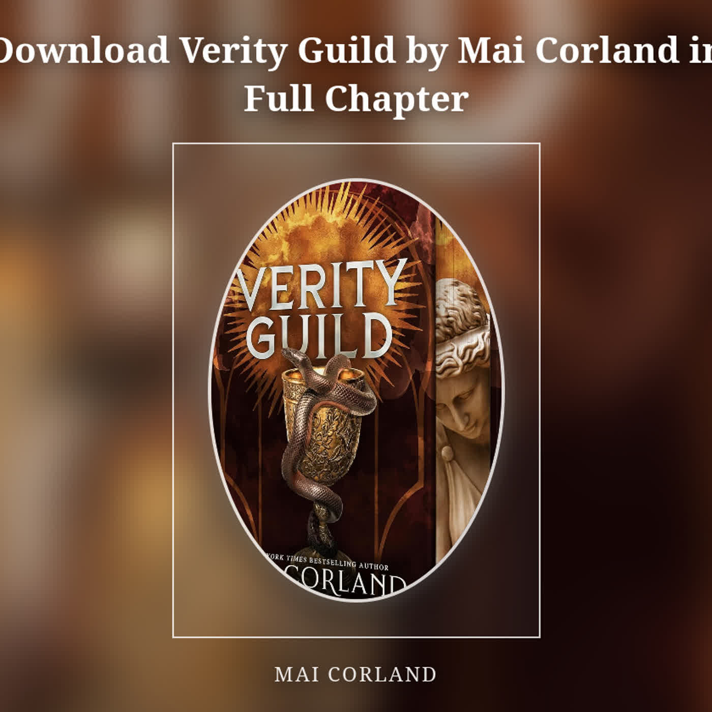 Download Verity Guild by Mai Corland in Full Chapter episode artwork