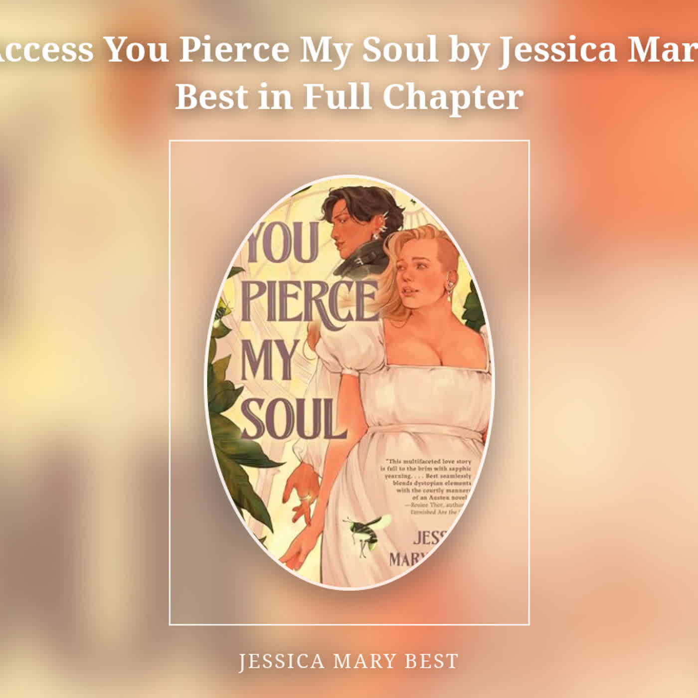 Access You Pierce My Soul by Jessica Mary  Best in Full Chapter episode artwork