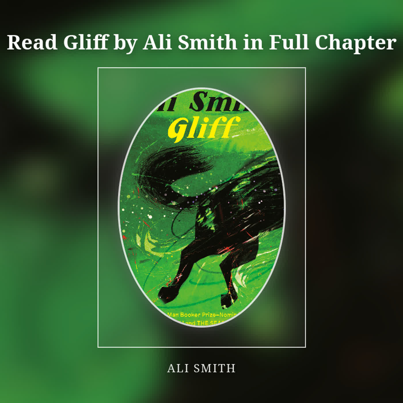 Read Gliff by Ali Smith in Full Chapter episode artwork