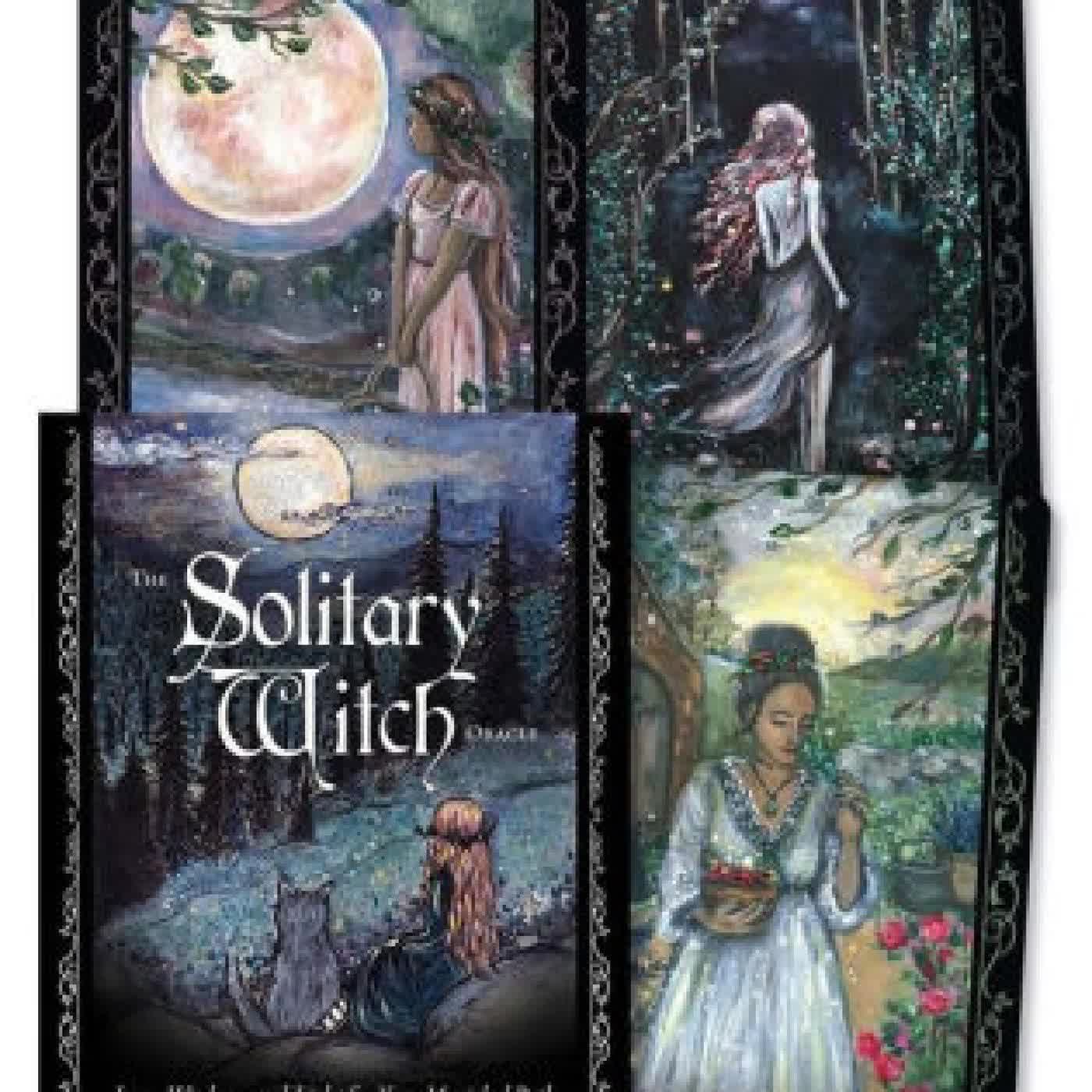 The Solitary Witch Oracle: Lore, Wisdom, and Light for your Magickal Path by Lucy Cavendish, Lady Viktoria on Iphone New Format