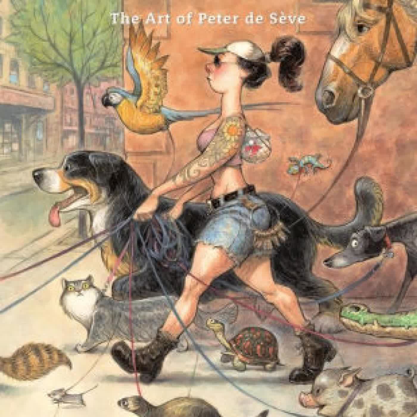 Local Fauna: The Art of Peter de Sève by Peter de Sève, Bill Watterson, Carter Goodrich, Mike Mignola, Glen Keane on Iphone New Format