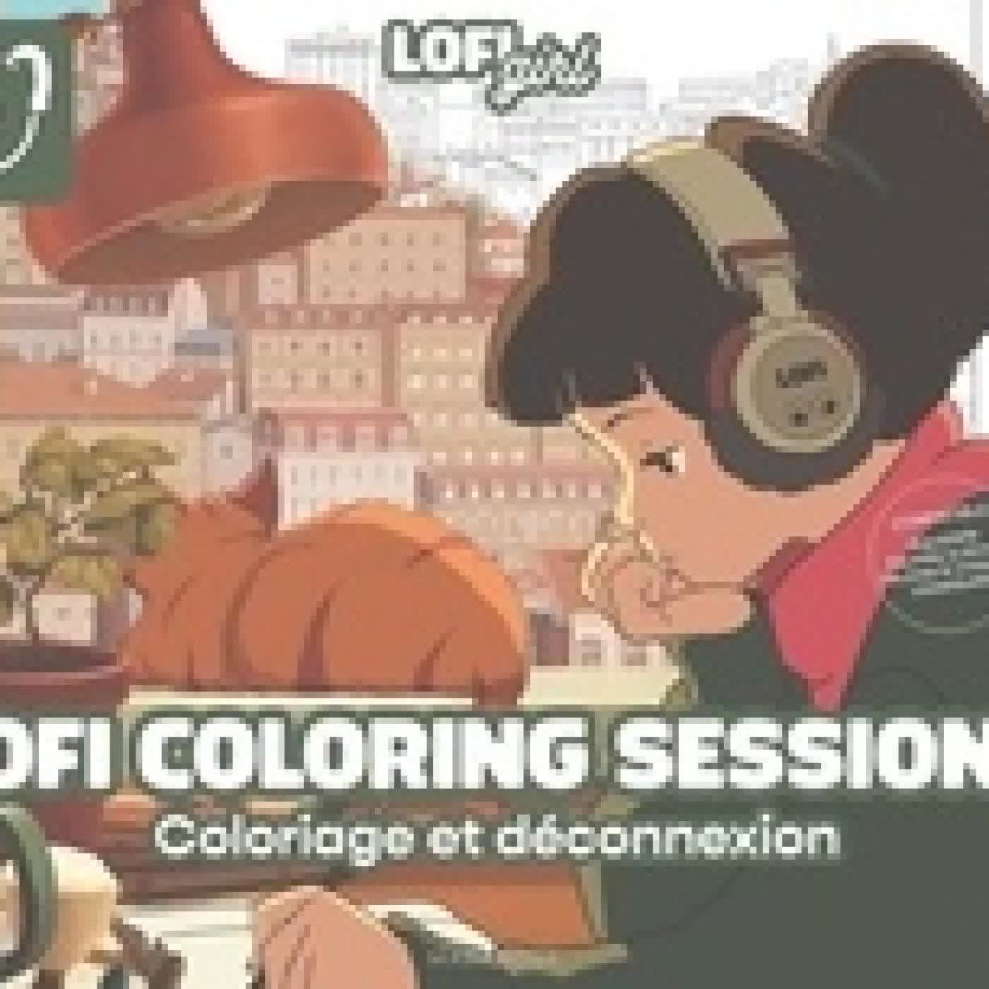 {téléchargement} Lofi Coloring Sessions. Coloriage et déconnexion