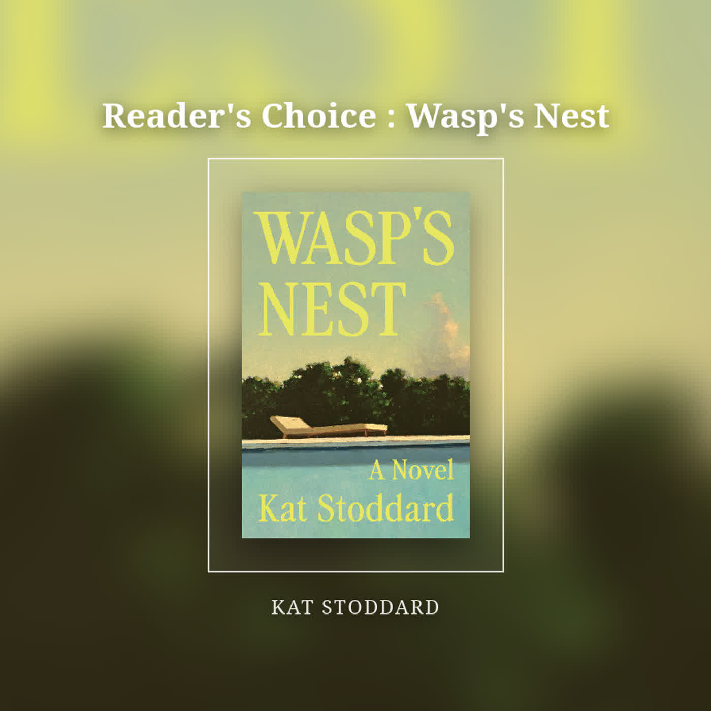 Reader's Choice : Wasp's Nest episode artwork