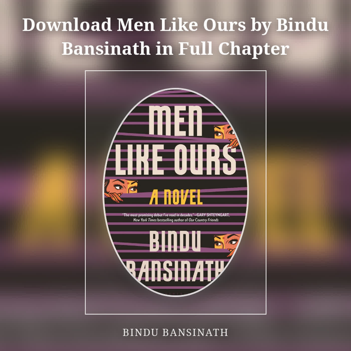 Download Men Like Ours by Bindu Bansinath in Full Chapter episode artwork