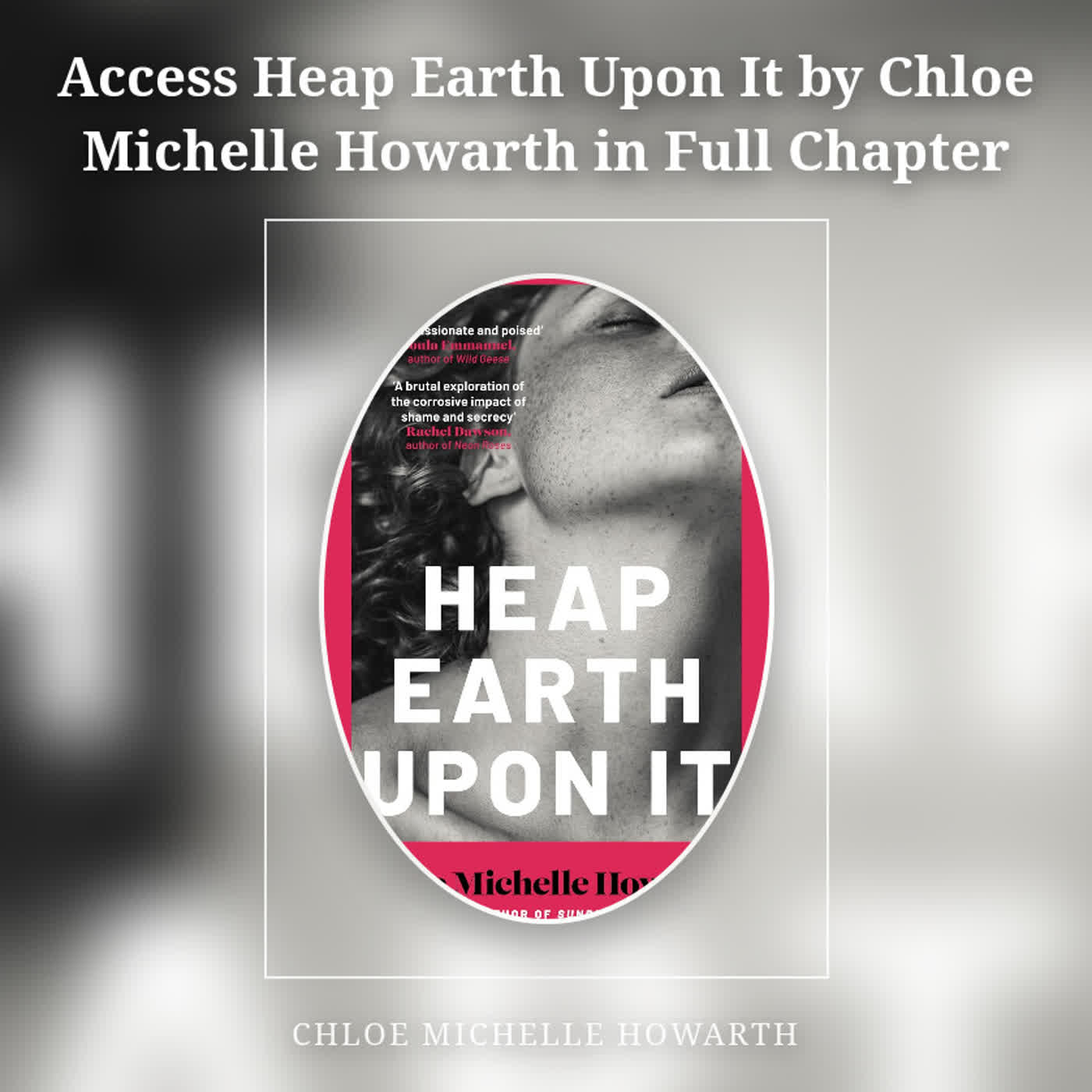 Access Heap Earth Upon It by Chloe Michelle Howarth in Full Chapter episode artwork