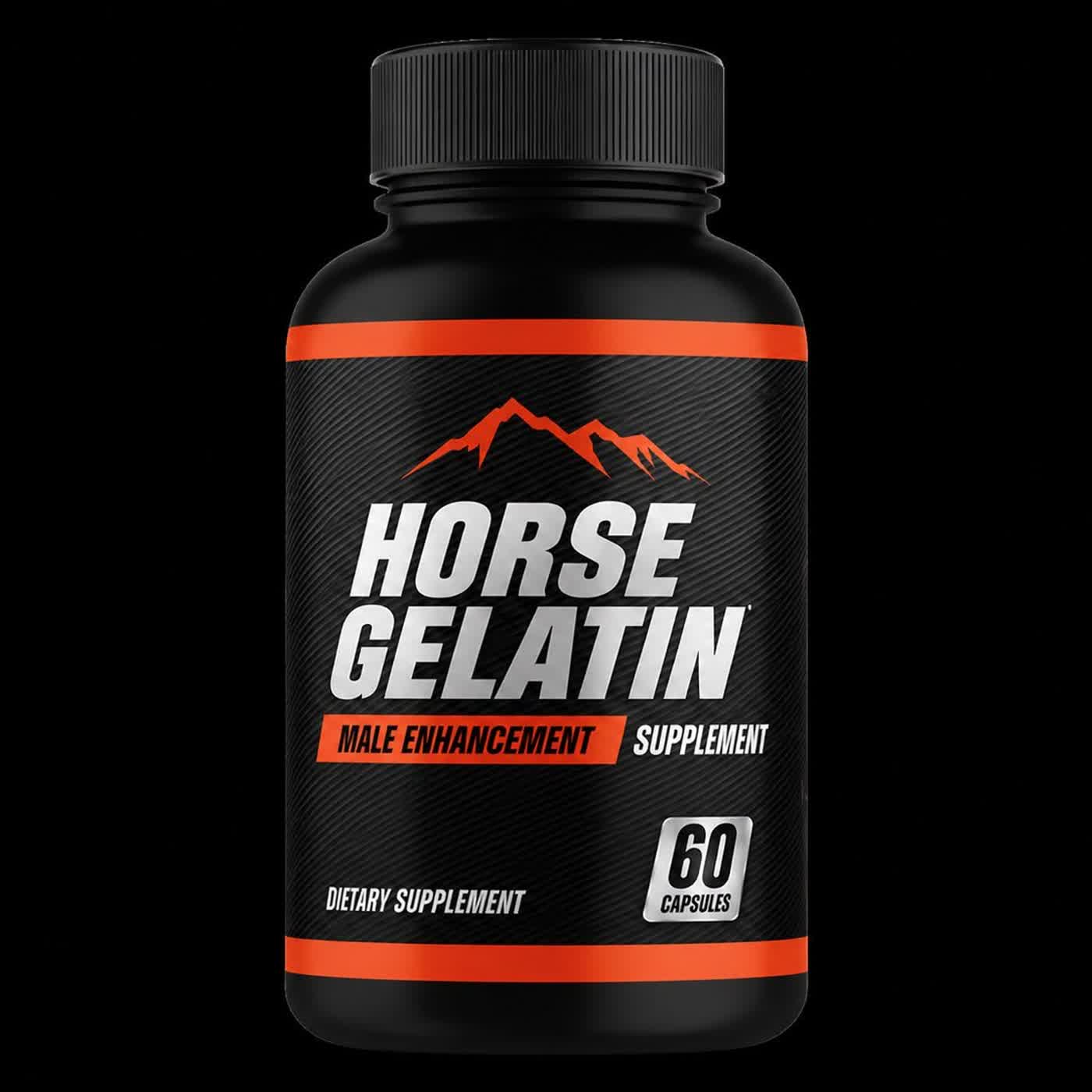 Horse Gelatin Male Enhancement Capsules Developed for Men Seeking Reliable
