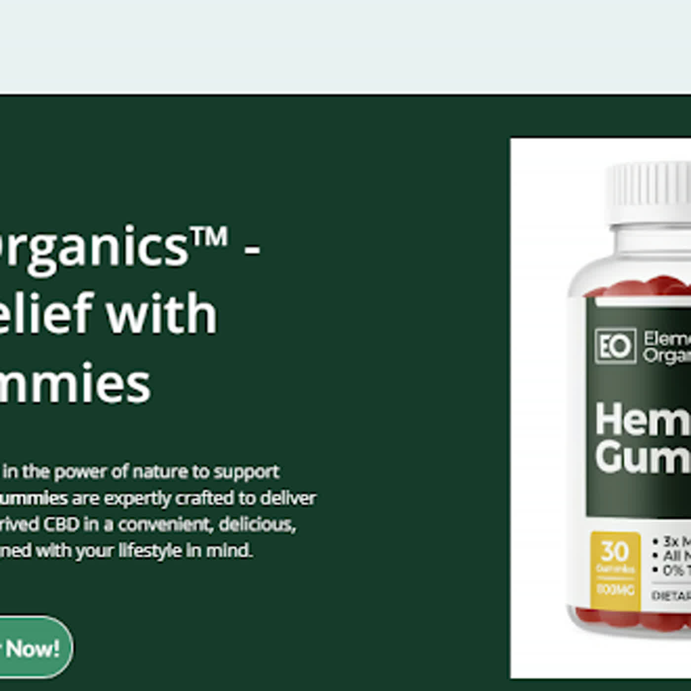 Element Organics Hemp Gummies Israel Consumer Review 2026