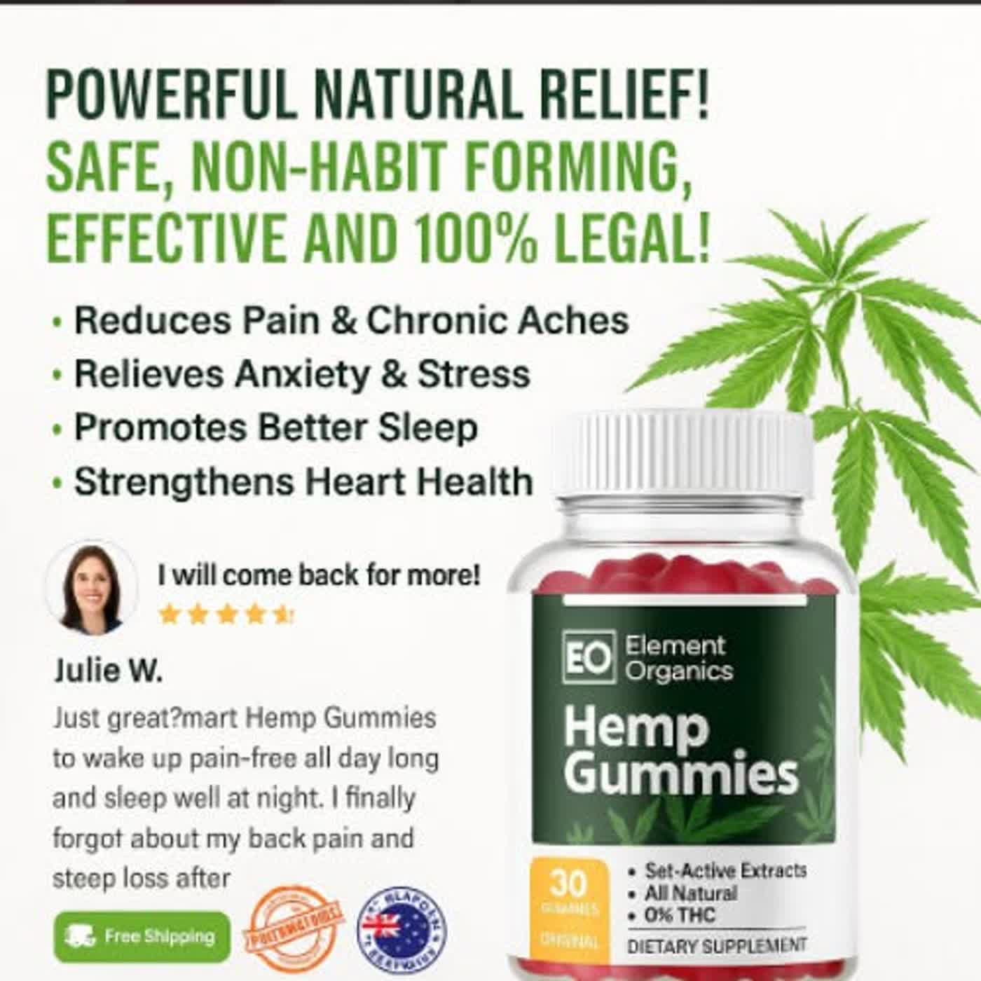 Element Organics Hemp Gummies Israel Product Information Hub