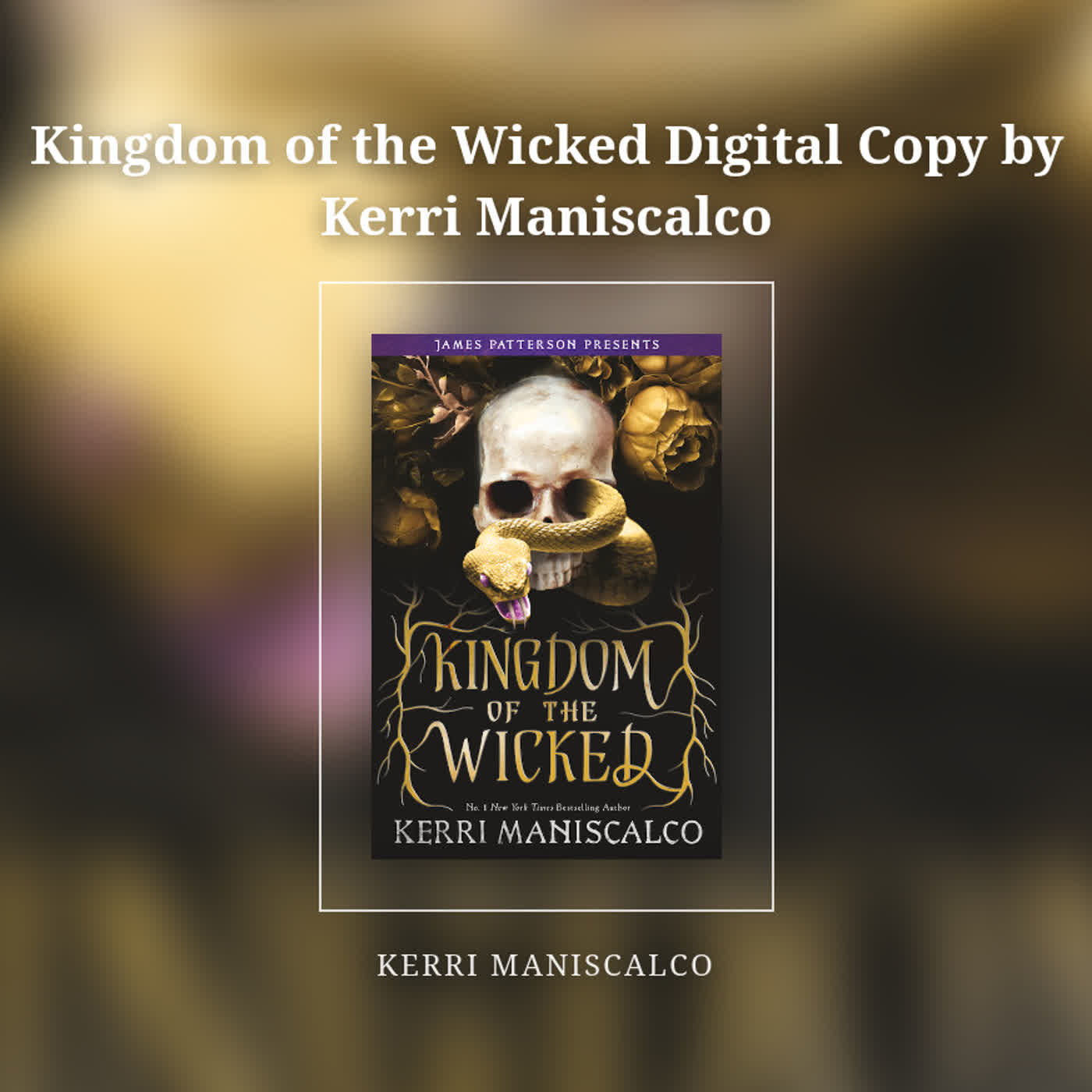 Kingdom of the Wicked Digital Copy by Kerri Maniscalco episode artwork