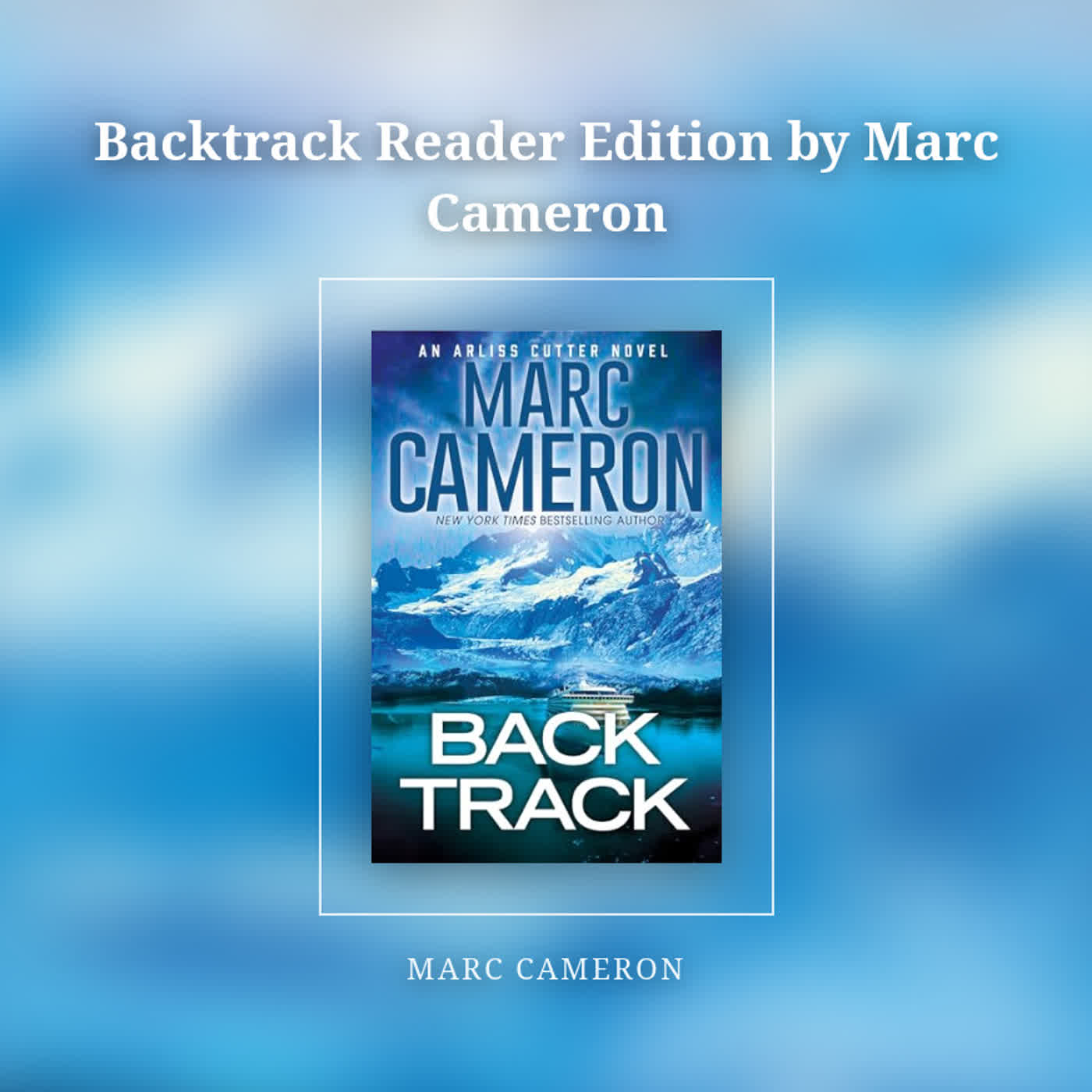 Backtrack Reader Edition by Marc Cameron episode artwork