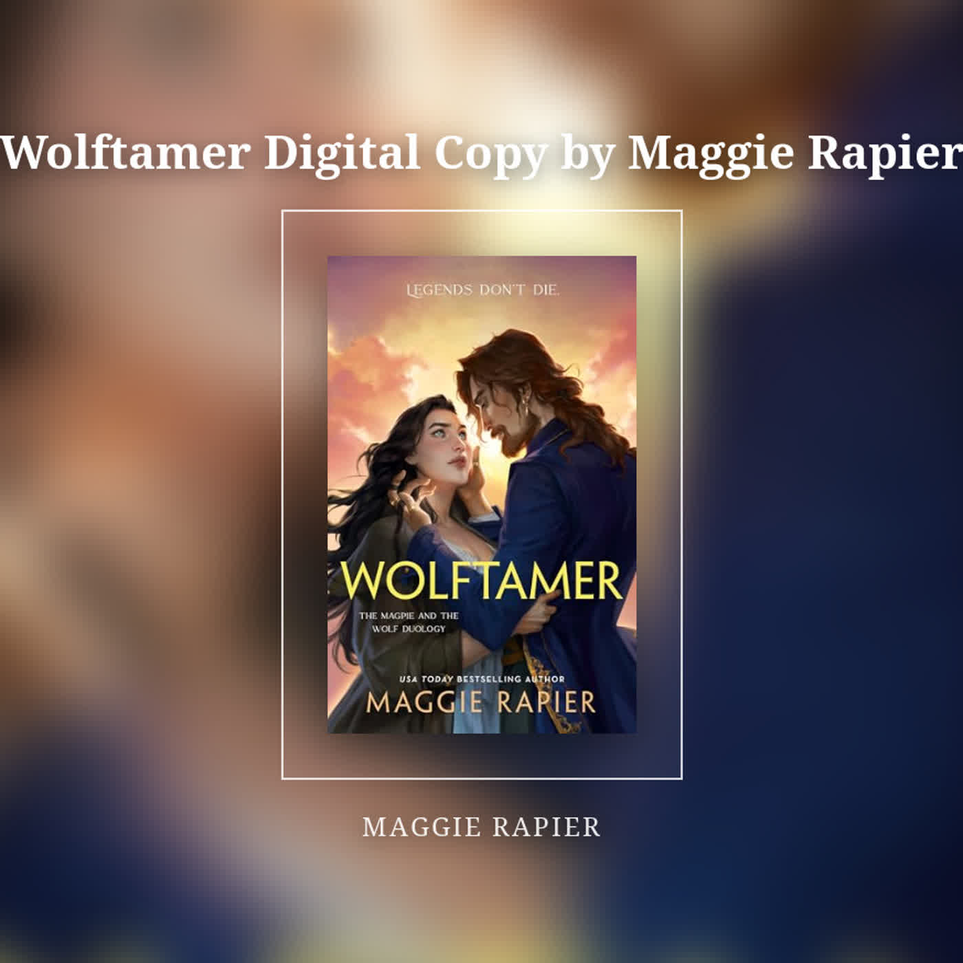 Wolftamer Digital Copy by Maggie Rapier episode artwork