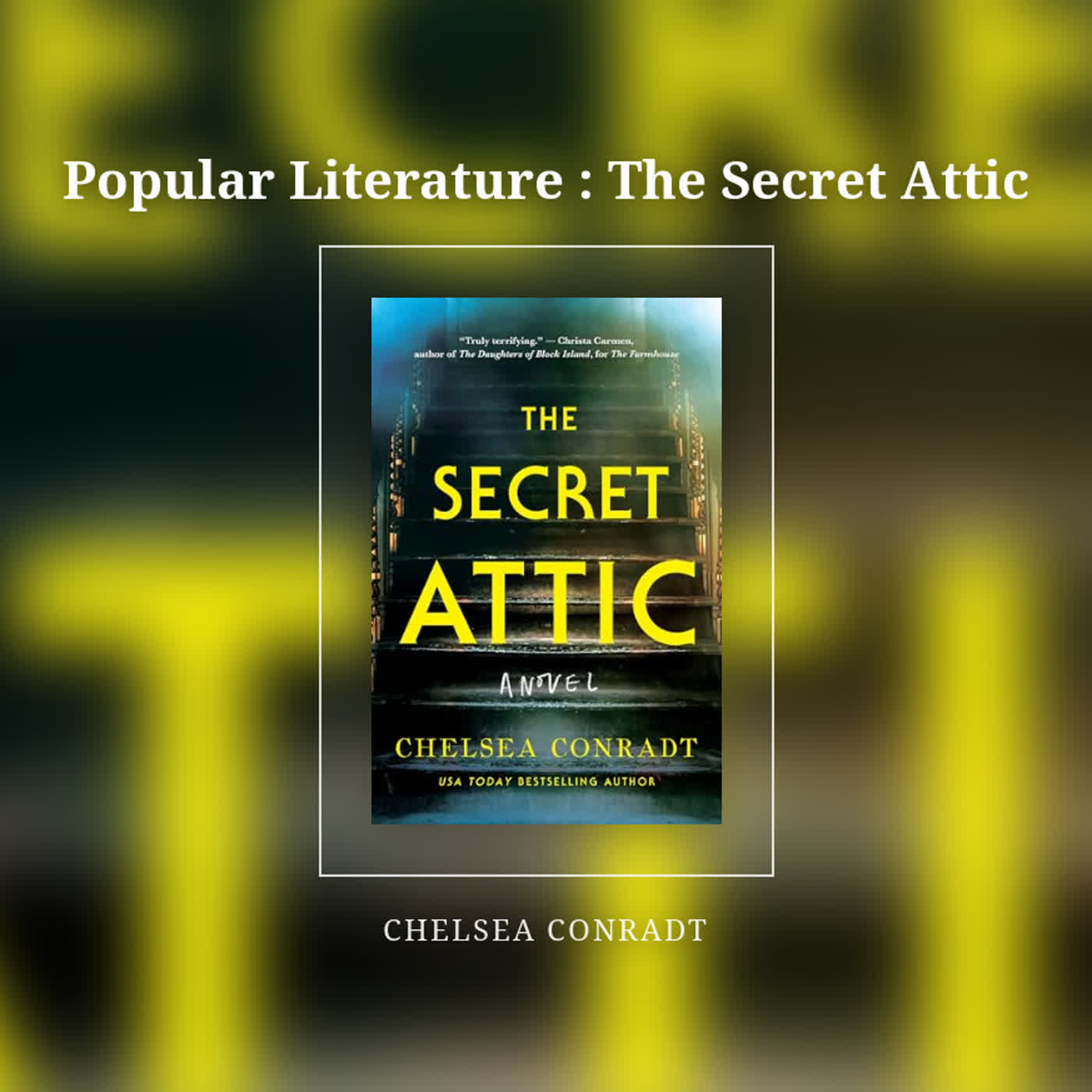 Popular Literature : The Secret Attic episode artwork