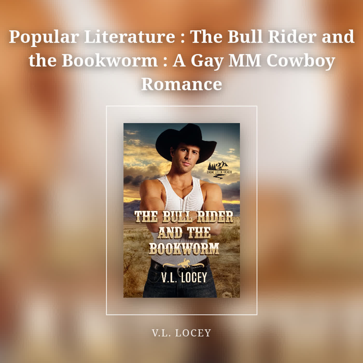 Popular Literature : The Bull Rider and the Bookworm : A Gay MM Cowboy Romance episode artwork