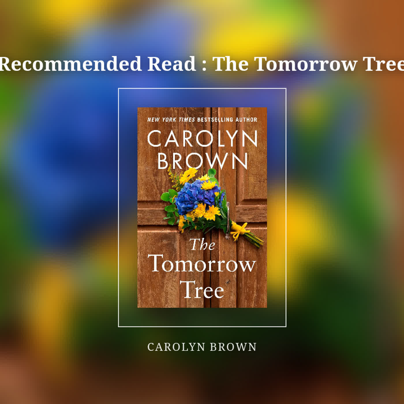 Recommended Read : The Tomorrow Tree episode artwork
