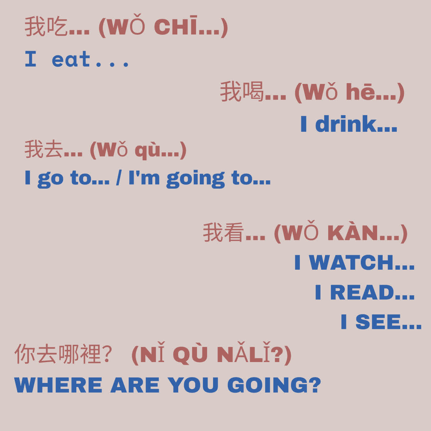 Ep 8 Easy verbs for daily situations  (1 )｜你做什麼？