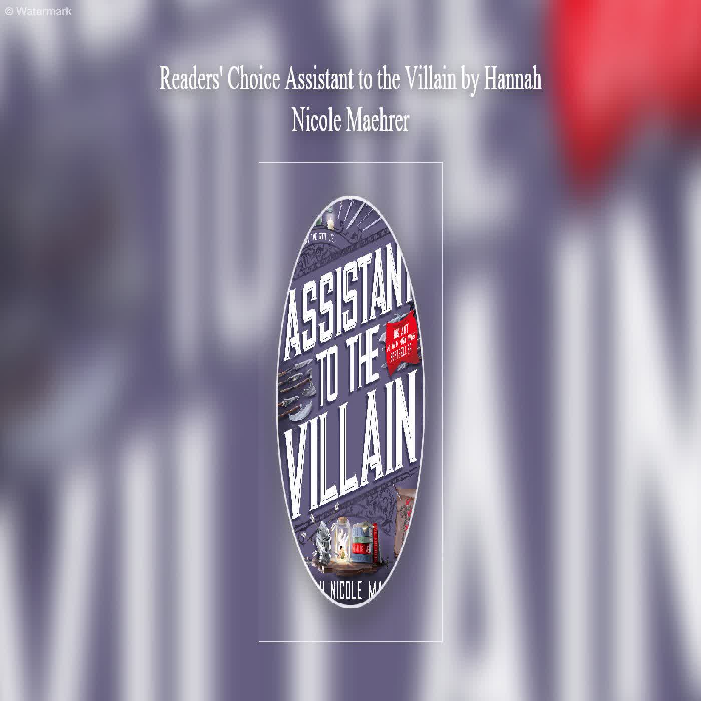  Readers' Choice Assistant to the Villain by Hannah Nicole Maehrer  episode artwork