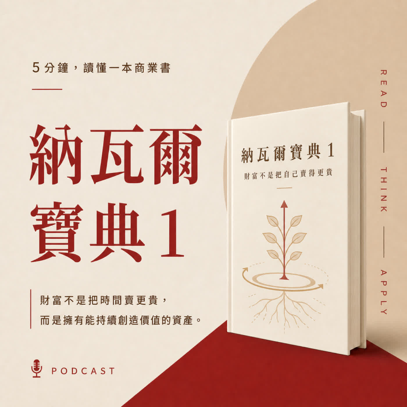 EP04｜系列一：你一停止工作，收入就停止，那真的是事業嗎？｜《納瓦爾寶典》