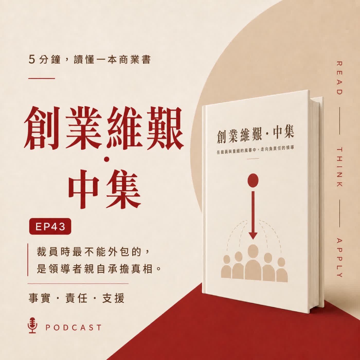 EP46|裁員時,最不能外包的是哪一件事?|《創業維艱・中集》