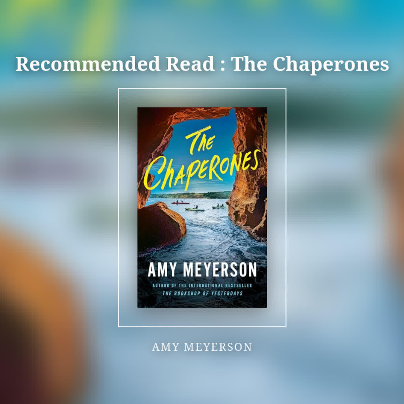 Recommended Read : The Chaperones episode artwork