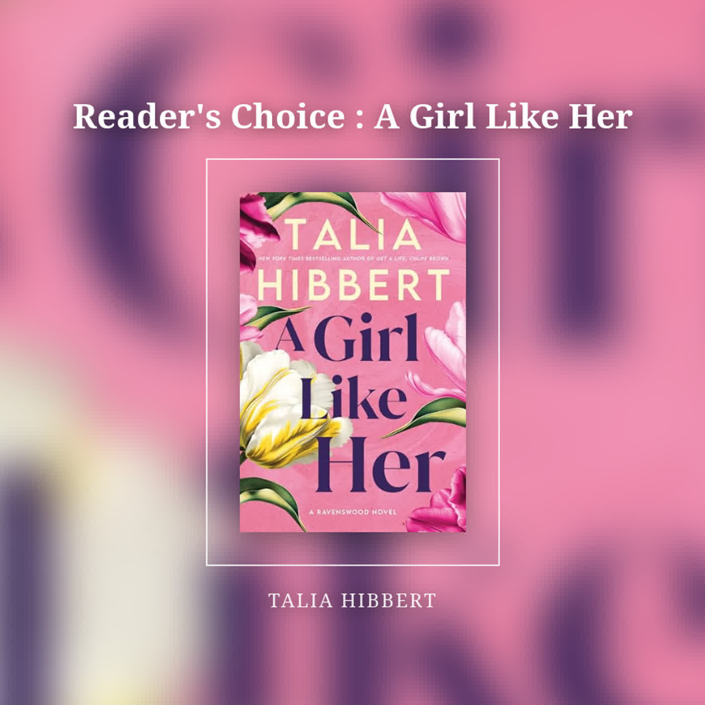Reader's Choice : A Girl Like Her episode artwork